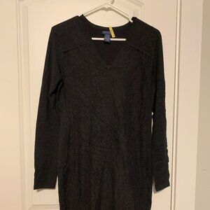 Doncaster black sheath dress size S